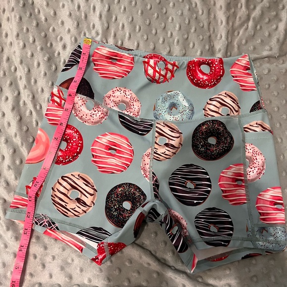 Muscles and Donuts Work Out Shorts - Picture 3 of 4